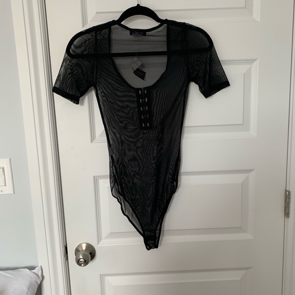 Black Sheer bodysuit - Picture 7 of 7
